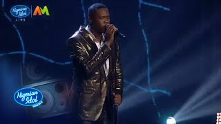 Victory Blessed by Wizkid – Nigerian Idol  S8  E13  Africa Magic [upl. by Buff126]