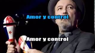 Karaoke  Amor y Control  Rubén Blades ® [upl. by Leffert]