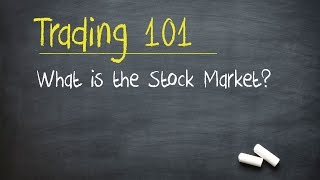 Trading 101 What is the Stock Market [upl. by Airaet]