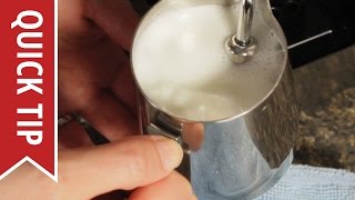 How to AutoFroth Milk for Lattes [upl. by Urias68]