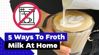 How To Froth Milk At Home Best Milk Frothers Review [upl. by Aryam]