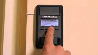 How to Program LiftMaster TimerToClose Feature [upl. by Macgregor]