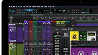 Pro Tools new look new GUI 202170 [upl. by Atinram]