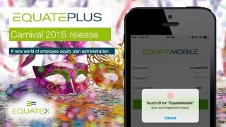 EquatePlus Carnival Release Feb 2016 [upl. by Ellard]