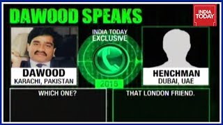 Dawood Speaks  Underworld Don Dawood Ibrahims Call Intercepts Exposed By India Today  Part 2 [upl. by Allare]