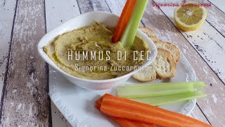 🥗🥗 Hummus di Ceci 🥗🥗 PRONTO IN 5 MINUTI [upl. by Akered539]