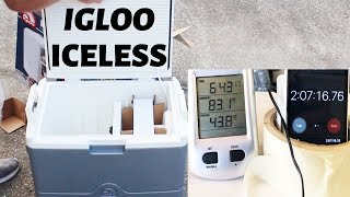 Igloo Iceless Thermoelectric Cooler Review  12 Volt Plug In Cooler 40 quart [upl. by Ennahgiel511]