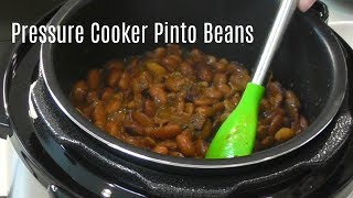 Pressure Cooker Pinto Beans  No Soak Quick Cook Beans  Cosori 2 Quart Electric Pressure Cooker [upl. by Samtsirhc]