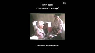 Rest in peace Clarabelle Ho Lansing [upl. by Ellen]