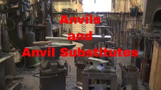 Blacksmithing anvils and anvil substitutes [upl. by Alrrats]