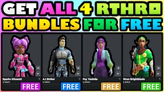 FREE RTHRO PACKAGES HOW TO GET 4 CHAMPION BUNDLES ROBLOX [upl. by Arik]