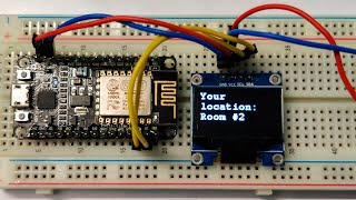 Indoor positioning with ESP8266 NodeMCU using WiFi and Machine Learning [upl. by Arytas]