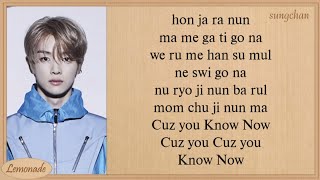 NCT U  Know Now Easy Lyrics [upl. by Marice]