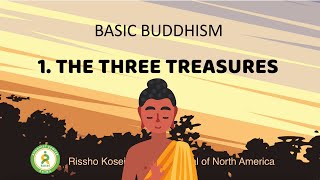 Buddhism For Beginners 1 The Three Treasures Animated  RKINA [upl. by Finn]