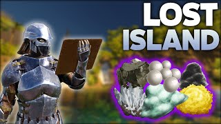 ARK LOST ISLAND RESOURCE GUIDE  ARK Survival Evolved [upl. by Yborian349]