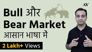 Bull Market amp Bear Market  Explained in Hindi [upl. by Gar358]