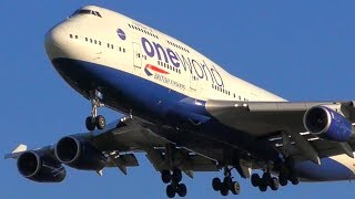 35 BIG PLANES Landing at London Heathrow  A380 747 777  Heathrow Airport Plane Spotting [upl. by Laeira322]