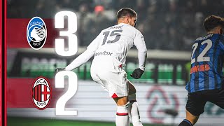 Defeat in stoppage time  Giroud and Jović goals  Atalanta 32 AC Milan  Highlights Serie A [upl. by Wieche866]