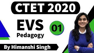 Target CTET2020  Environmental Studies EVS Pedagogy by Himanshi Singh  Class01 [upl. by Tunk]