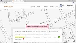 How to search for articles using ScienceDirect [upl. by Gaidano]