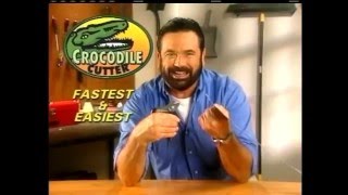 Rare Billy Mays ad  The Crocodile Cutter [upl. by Assyram]