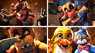 SFM FNAF FNaF 2 Counter Jumpscares [upl. by Shirlie]