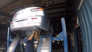 Muffler Delete on MITSUBISHI LANCER [upl. by Pedersen]