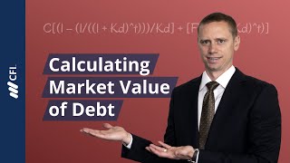 Calculating Market Value of Debt [upl. by Initirb]