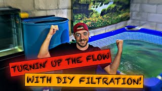 How to  DIY 55 gallon barrel filter for ponds and large aquariums [upl. by Chil20]