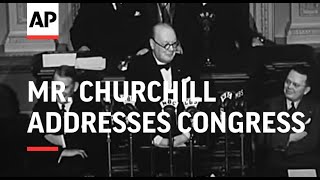 Mr Churchill Addresses Congress  SOUND [upl. by Edmee]