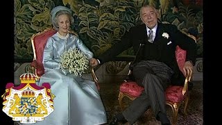 Intervju med Prins Bertil och Prinsessan Lilian 1976 [upl. by Ecyned]