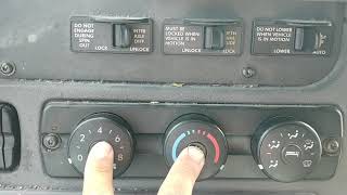 How to reset your AC in your freightliner [upl. by Claman]