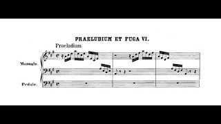 J S Bach Präludium und Fuge ADur BWV 536 [upl. by Ohcamac153]