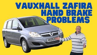 vauxhall zafira hand brake problems [upl. by Cory]