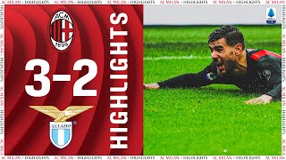 Highlights  AC Milan 32 Lazio  Matchday 14 Serie A TIM 202021 [upl. by Lyall]