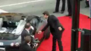 tomcruisecannotopenthedoorofhisbugattiveyronar8283 [upl. by Gerlac]