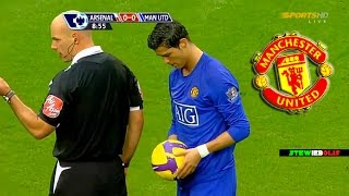 Cristiano Ronaldo Vs Arsenal Away ● Manchester United ● 20082009 ● 1080i HD CristianoRonaldo [upl. by Yelraf]