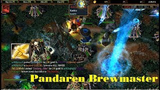 Dota 1  Pandaren Brewmaster Mangix Gameplay [upl. by Eisset848]