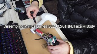 Fixing Philips Lumea Precision Plus SC200611 IPL Home Hair Removal System part 1 dissembling [upl. by Lebazej]