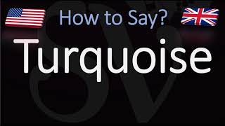 How to Pronounce Turquoise CORRECTLY [upl. by Eenerb]