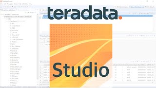 Teradata Studio intro and interface overview [upl. by Ayoral]