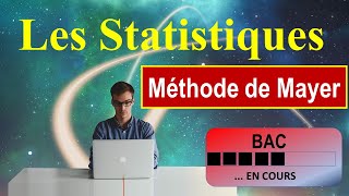 1 Statistiques Méthode de Mayer [upl. by Pahl249]