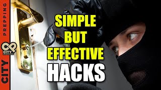 10 Easy amp Inexpensive Hacks to BurglarProof Your Home [upl. by Rosina]