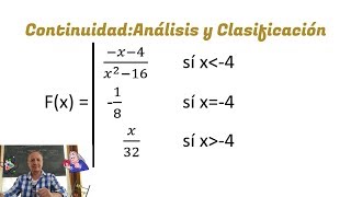 Continuidad de Una Función definida por Tramos [upl. by Mendive]