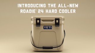 The New YETI Roadie® 24 Hard Cooler [upl. by Engenia]