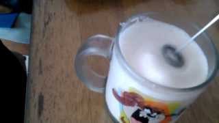 Aerolatte Review Frothing Cold Milk In Under 1 Minute [upl. by Davidson]