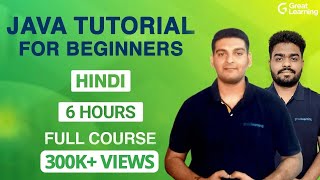 Java Tutorial in Hindi  Master Java in 6 Hours  Java programming for Beginners  Great Learning [upl. by Ruyle943]