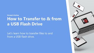 How to Transfer to amp from a USB Flash Drive to a Computer using Windows 10 [upl. by Imoyaba260]