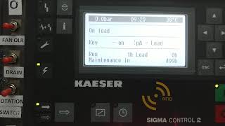 Kaeser pressure setting [upl. by Enahpad853]