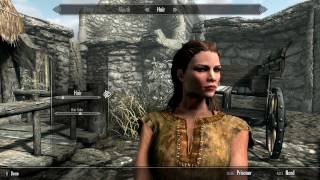 How to create a Pretty Female Character on Skyrim [upl. by Ema415]